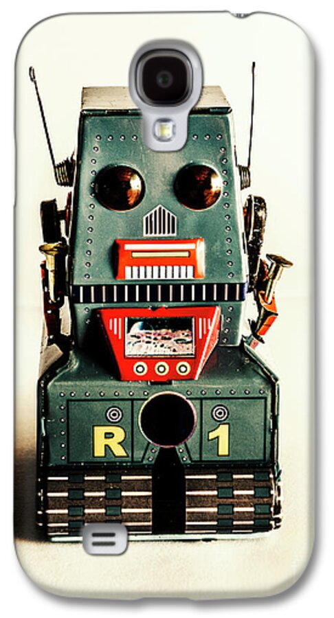 1960 Galaxy S4 Case featuring the photograph Simple robot from 1960 by Jorgo Photography