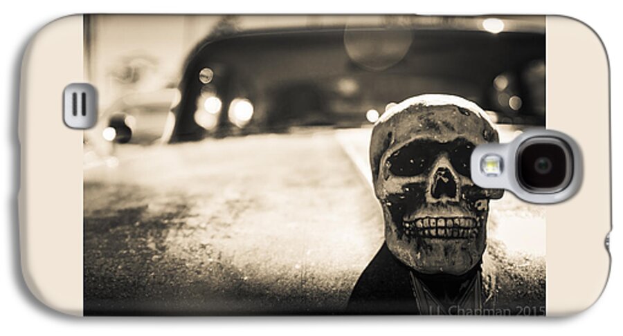 Skull Galaxy S4 Case featuring the photograph Skull Car by Lora Lee Chapman