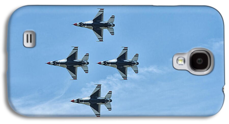 Air Force Thunderbirds Galaxy S4 Case featuring the photograph Thunderbirds by Linda Constant