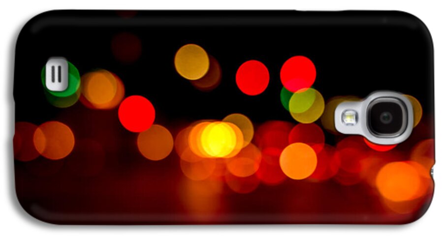 Out Of Focus Galaxy S4 Case featuring the photograph Traffic Lights Number 8 by Steve Gadomski