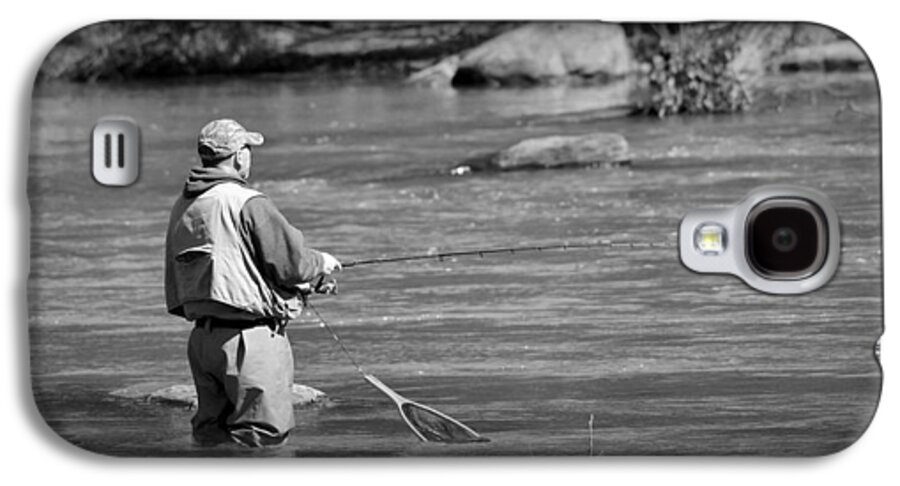 Goshen Pass Galaxy S4 Case featuring the photograph Trout Fishing 1 by Todd Hostetter
