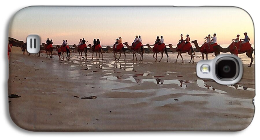 Beach Australia Galaxy S4 Case featuring the painting Wa Broome Beach Australia by Bushra Yousaf