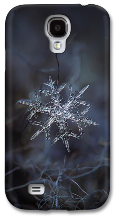 Snowflake Galaxy S4 Case featuring the photograph Snowflake photo - Rigel by Alexey Kljatov