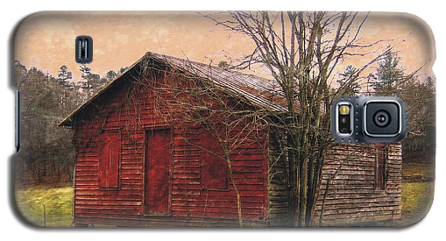 Barn Galaxy S5 Case featuring the photograph All Boarded Up #1 by Joe Duket
