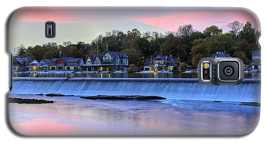 Boathouse Row Galaxy S5 Case featuring the photograph Boat House Row In Philadelphia 2 by Dan Myers