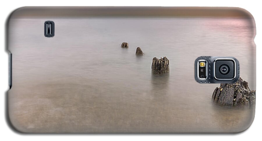 Lake Michigan Galaxy S5 Case featuring the photograph Breakwater #1 by Peter Lakomy