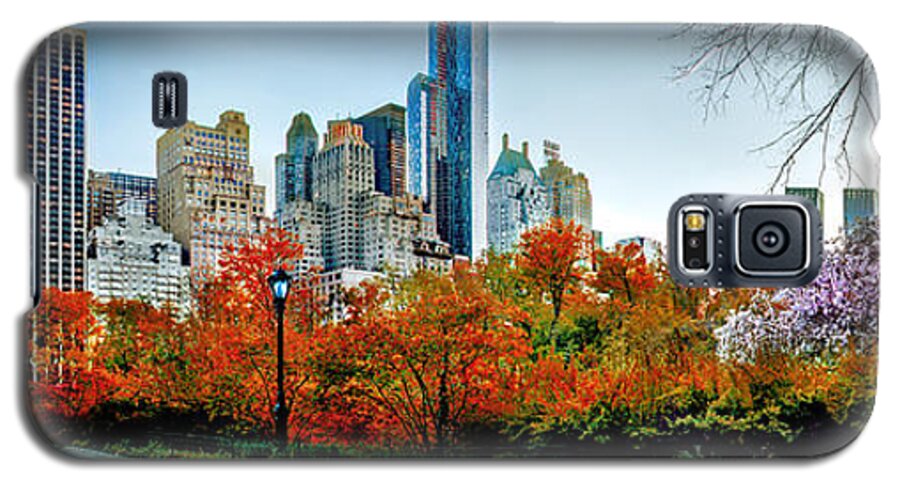 Central Park Galaxy S5 Case featuring the photograph Changing Of The Seasons by Az Jackson