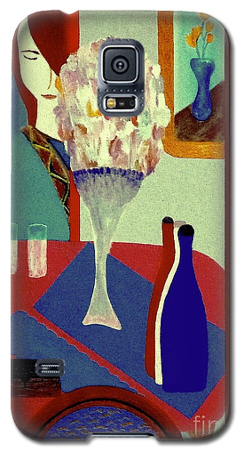 Woman Galaxy S5 Case featuring the painting Early Sunday Morning #1 by Bill OConnor