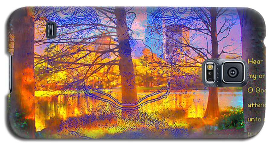 Central Park Galaxy S5 Case featuring the photograph Hear My Cry - verse by Terry Wallace