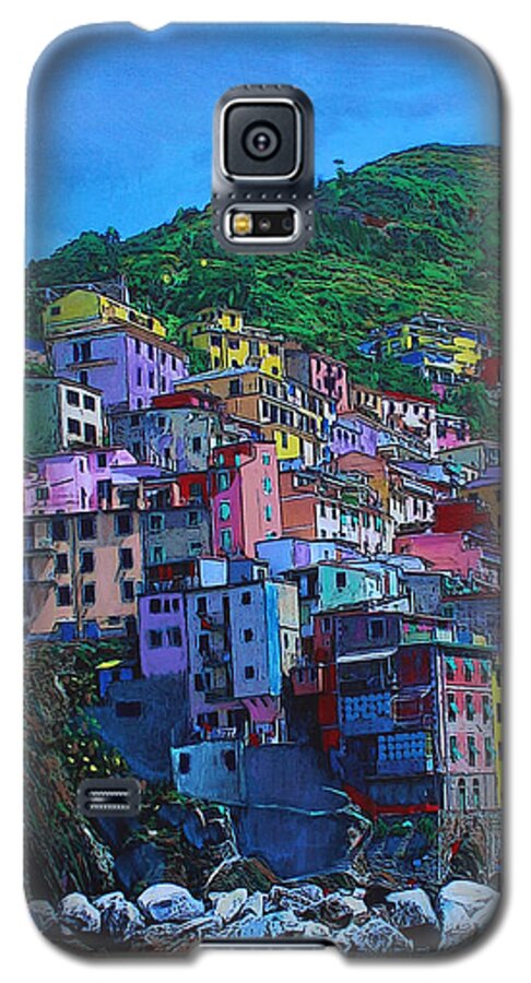Italia Galaxy S5 Case featuring the painting Italia by Deborah Boyd