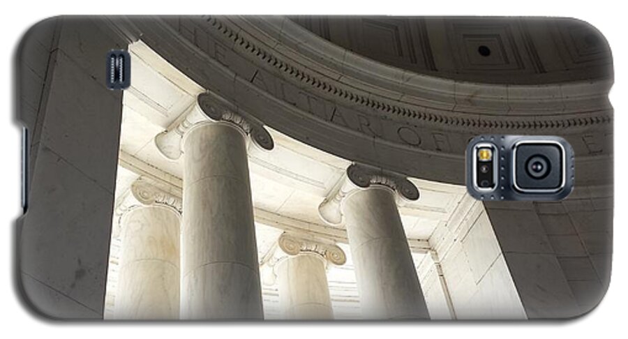 Declaration Of Independence Galaxy S5 Case featuring the photograph Jefferson Memorial Architecture #2 by Kenny Glover