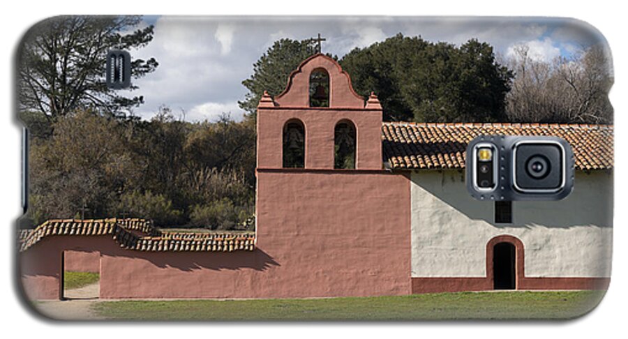 Lompoc Galaxy S5 Case featuring the photograph La Purisima Mission in Lompoc #1 by Carol M Highsmith