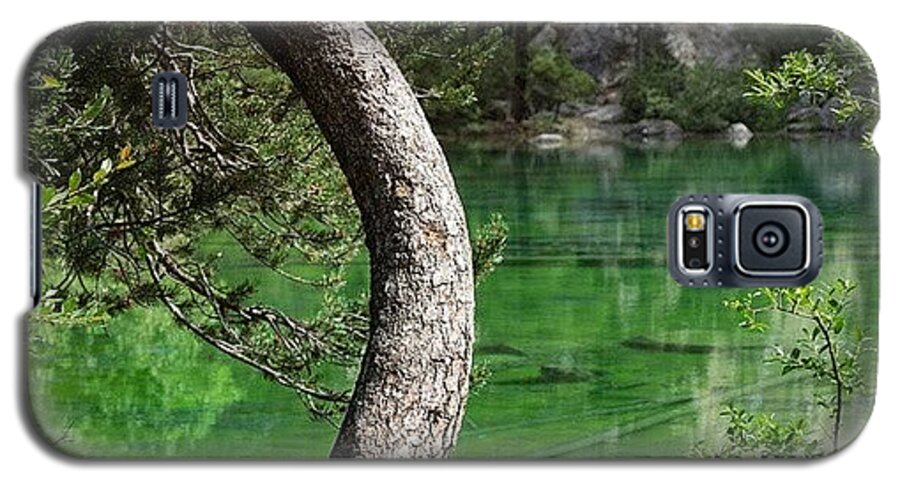 Alps Galaxy S5 Case featuring the photograph Lago Verde #2 by A Rey
