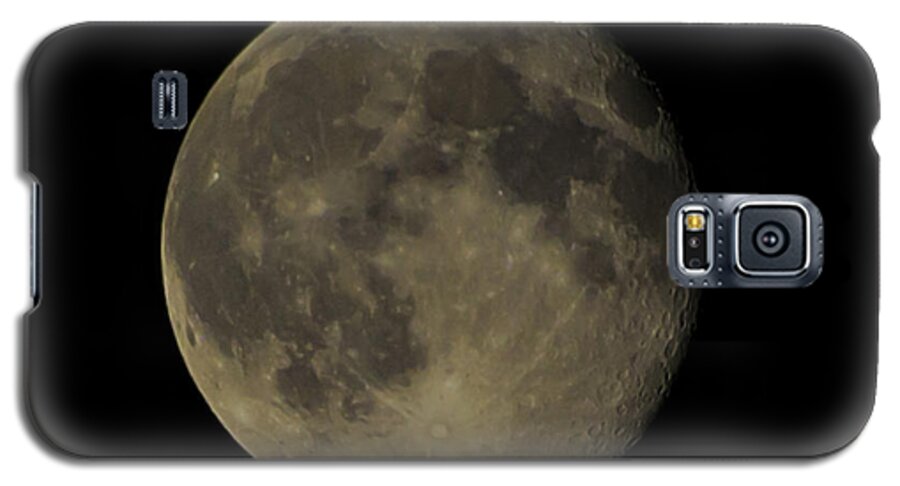 Night Galaxy S5 Case featuring the photograph Moon #1 by Theodore Jones