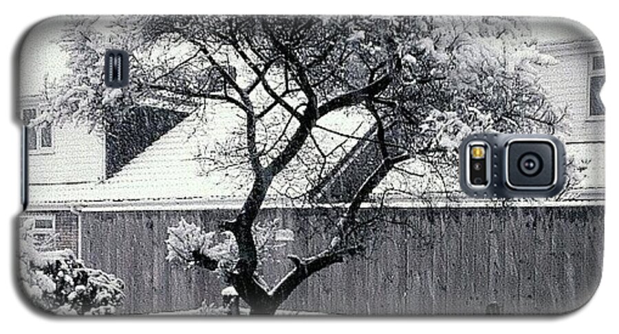 Hdrstyles_gf Galaxy S5 Case featuring the photograph Snowing!! :-) #1 by Chris Drake