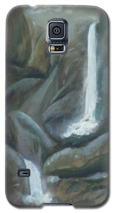 Gail Daley Galaxy S5 Case featuring the painting Tears Of The Moon #2 by Gail Daley
