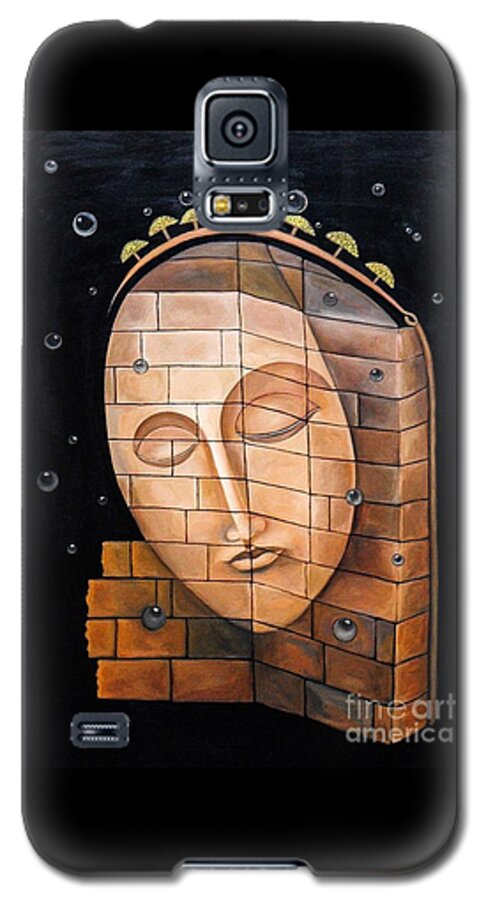 Surrealism Galaxy S5 Case featuring the painting The Corner #3 by Fei A