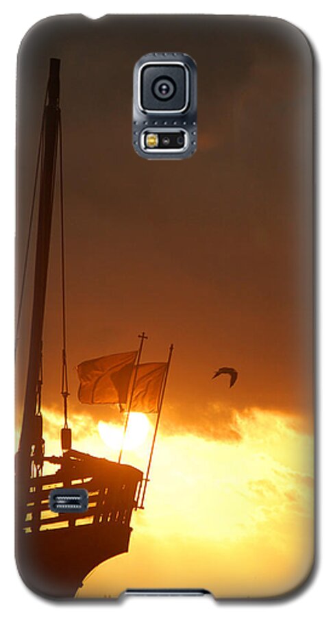 Ship Galaxy S5 Case featuring the photograph The Nina by Leticia Latocki