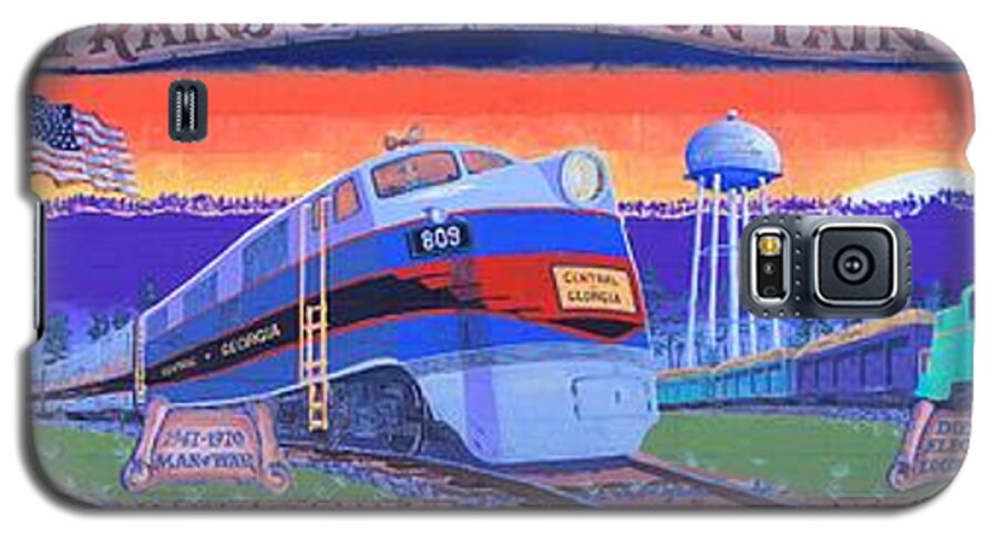 8131 Galaxy S5 Case featuring the photograph Trains of Pine Mountain #2 by Gordon Elwell
