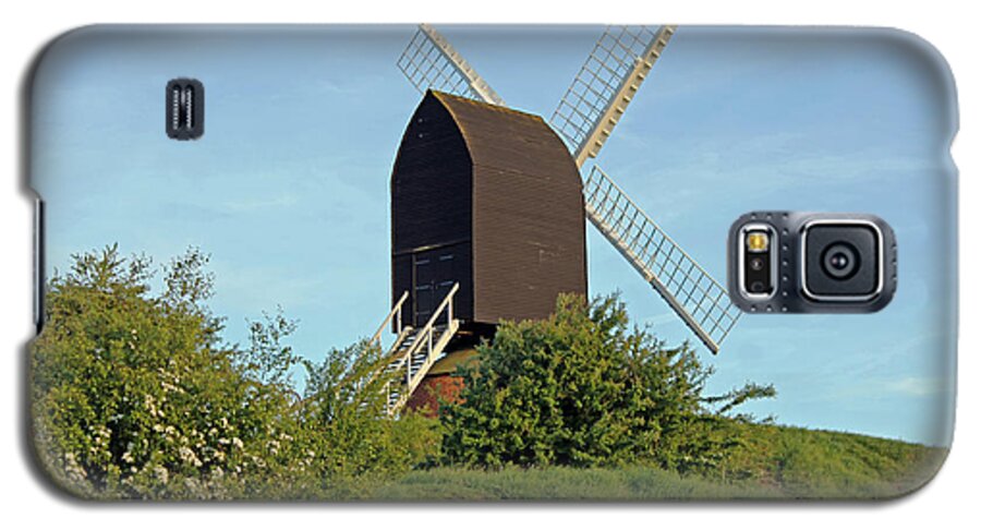 Windmill Galaxy S5 Case featuring the photograph Windmill on Brill Common #1 by Tony Murtagh