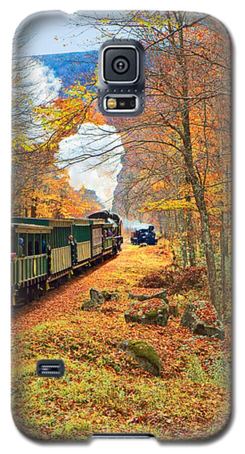 Cass Scenic Railroad Galaxy S5 Case featuring the photograph Cass Scenic Railroad #13 by Mary Almond