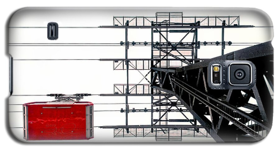 Roosevelt Island Tram Galaxy S5 Case featuring the photograph 110 People Max by S Paul Sahm