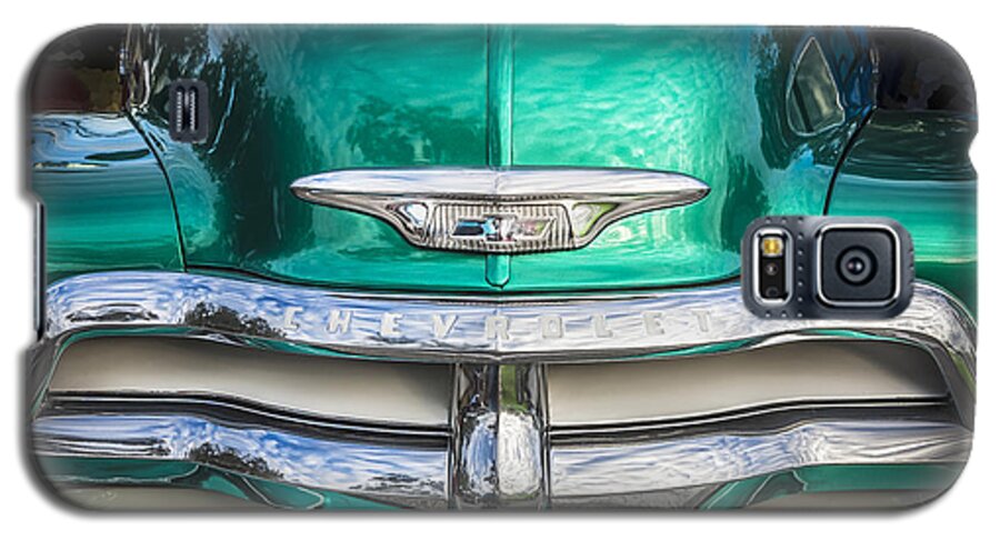 Chevrolet Truck Galaxy S5 Case featuring the photograph 1955 Chevrolet First Series by Rich Franco
