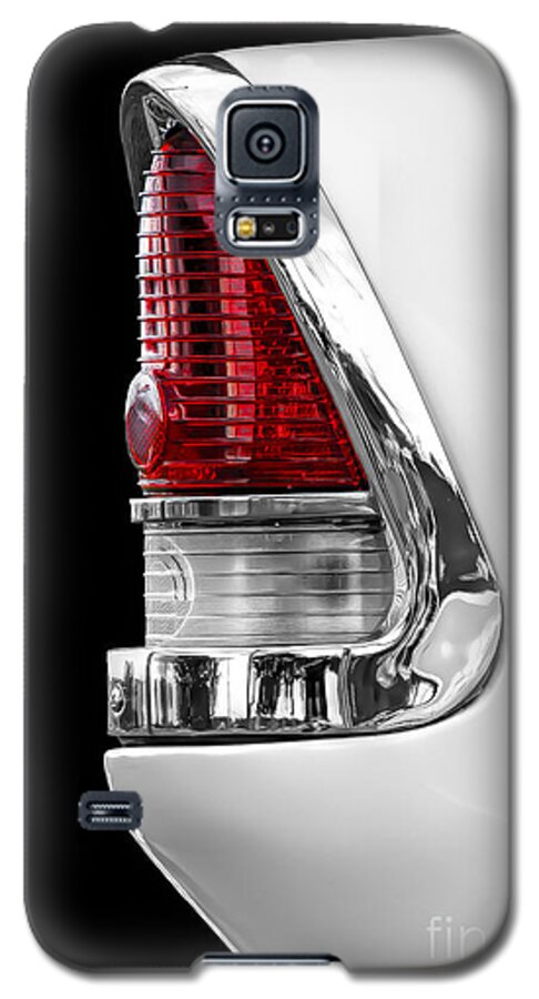 Vintage Galaxy S5 Case featuring the photograph 1955 Chevy Rear Light Detail by Ken Johnson