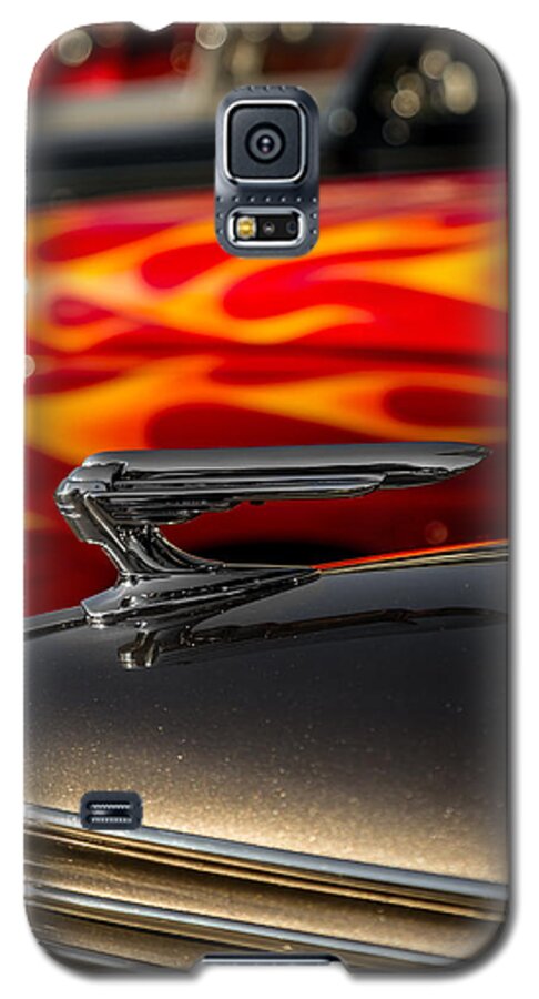 Car Show Galaxy S5 Case featuring the photograph 1939 Graham Coupe Hood Ornament #2 by Ron Pate