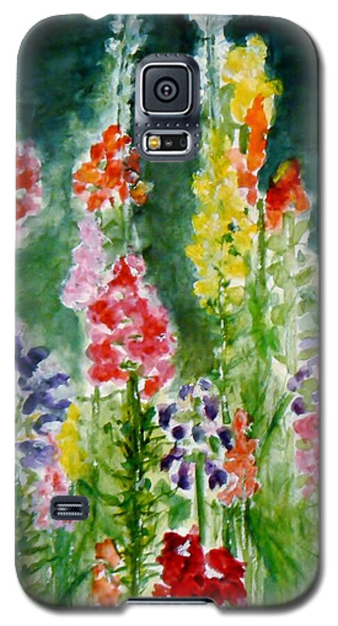 Snapdragon Galaxy S5 Case featuring the painting Donna's Snaps by Jamie Frier