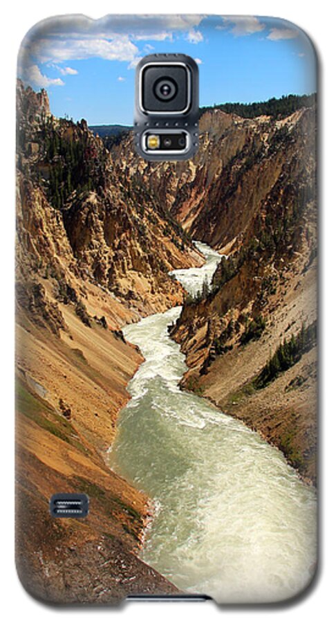 Grand Canyon Of Yellowstone Galaxy S5 Case featuring the photograph Grand Canyon of Yellowstone by Jemmy Archer