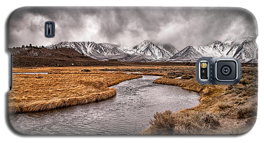 River Galaxy S5 Case featuring the photograph Hot Creek #2 by Cat Connor