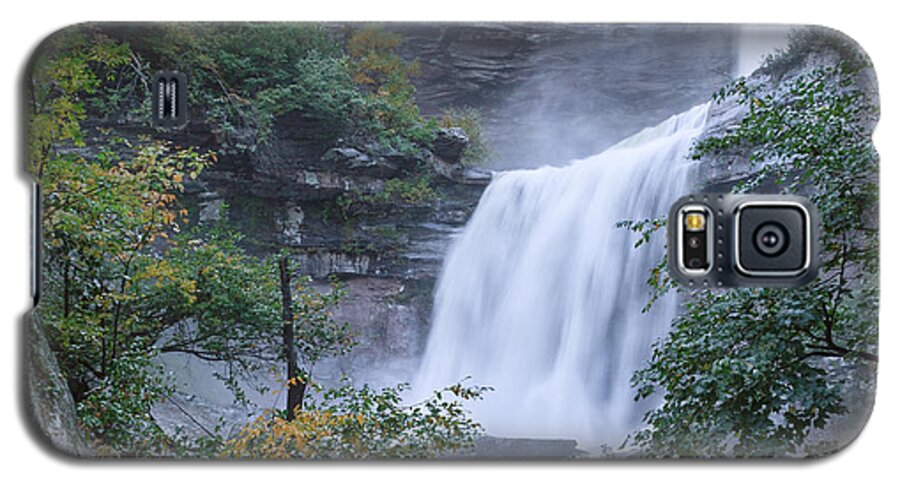 Kaaterskill Clove Galaxy S5 Case featuring the photograph Kaaterskill Falls Square by Bill Wakeley