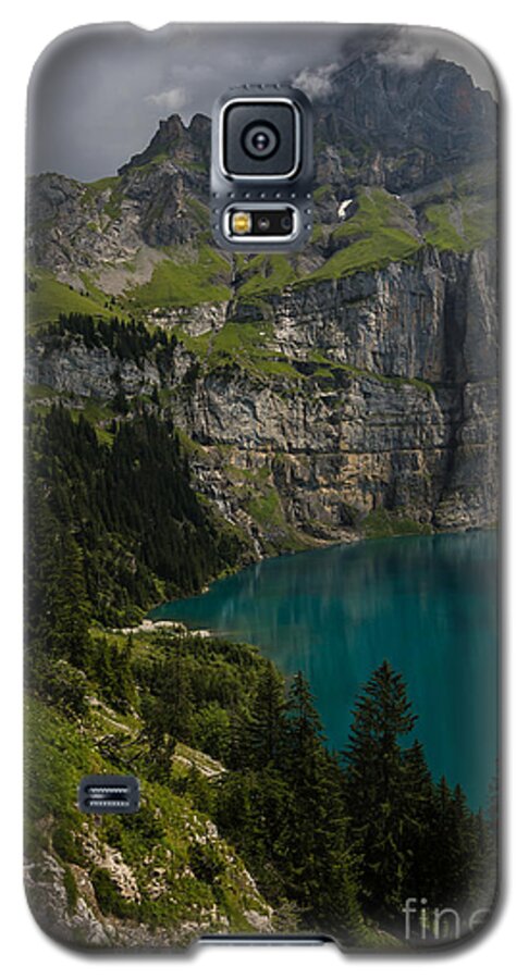 Oeschinensee Galaxy S5 Case featuring the photograph Oeschinensee - Swiss Alps - Switzerland #1 by Gary Whitton