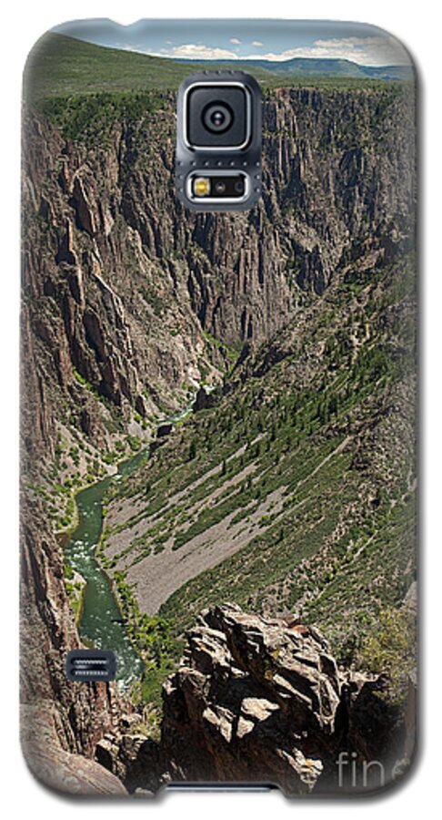 Black Canyon Of The Gunnison Np Galaxy S5 Case featuring the photograph Pulpit Rock Overlook Black Canyon of the Gunnison #2 by Fred Stearns