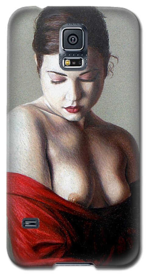 Nude Galaxy S5 Case featuring the painting Rebecca by Joseph Ogle