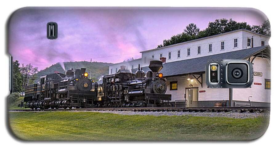 Sunset Galaxy S5 Case featuring the photograph Cass Scenic Railroad #21 by Mary Almond