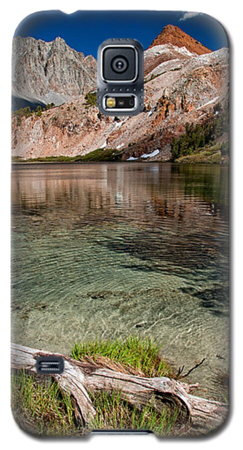 Scenic Galaxy S5 Case featuring the photograph Bull Lake and Chocolate Peak #3 by Cat Connor