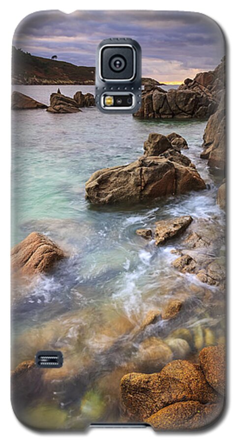 Chanteiro Galaxy S5 Case featuring the photograph Chanteiro Beach Galicia Spain #3 by Pablo Avanzini