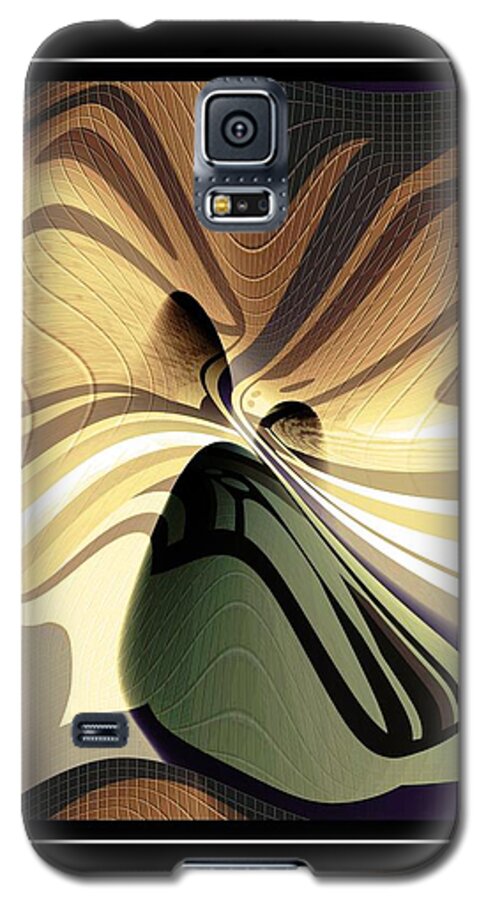 Abstract Galaxy S5 Case featuring the photograph 321 by Steve Godleski