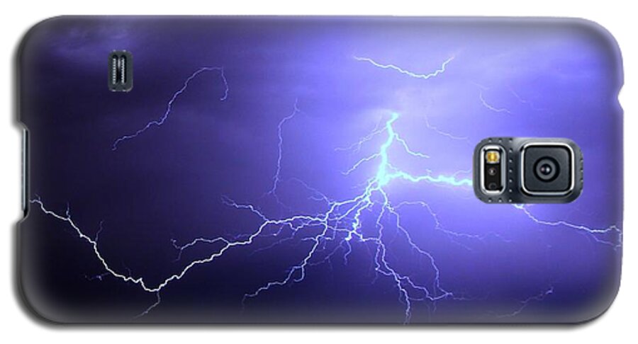 Stormscape Galaxy S5 Case featuring the photograph Round 2 More Late Night Servere Nebraska Storms #3 by NebraskaSC