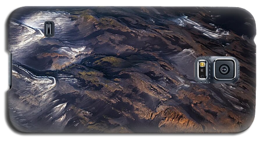 Abstract Photography Galaxy S5 Case featuring the photograph Aerial Photography #8 by Gunnar Orn Arnason