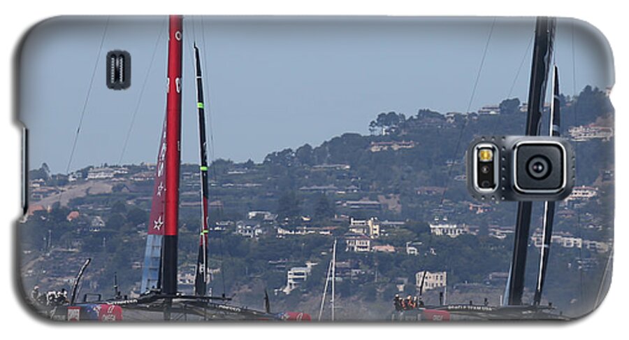 Ac34 Galaxy S5 Case featuring the photograph America's Cup 34 NEW PRICES by Steven Lapkin