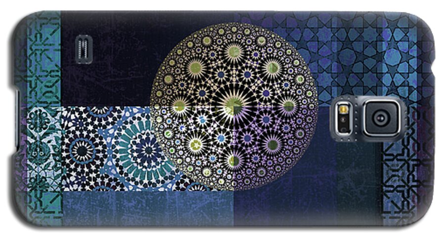 Arabic Motives Paintings Galaxy S5 Case featuring the painting Islamic Motives #5 by Corporate Art Task Force