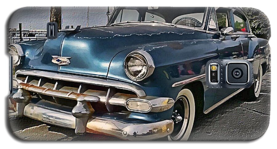 Victor Montgomery Galaxy S5 Case featuring the photograph '54 Chevy #54 by Vic Montgomery