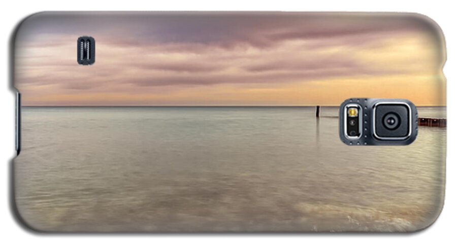Lake Michigan Galaxy S5 Case featuring the photograph Breakwater #6 by Peter Lakomy
