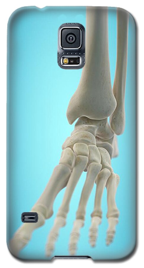 Artwork Galaxy S5 Case featuring the photograph Human Foot Bones #6 by Sciepro
