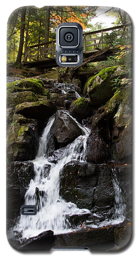 Waterfall Galaxy S5 Case featuring the photograph A different perspective by David Barker