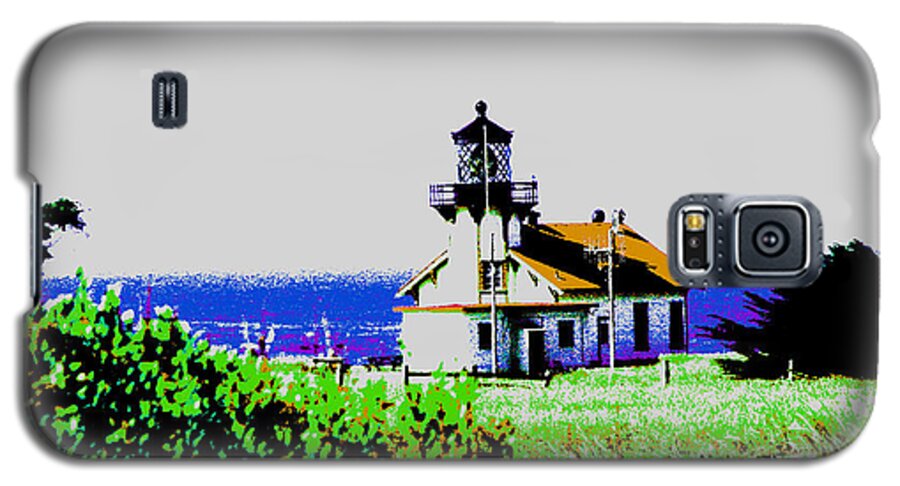 Lighthouse Galaxy S5 Case featuring the photograph A Distant LightHouse by Joseph Coulombe