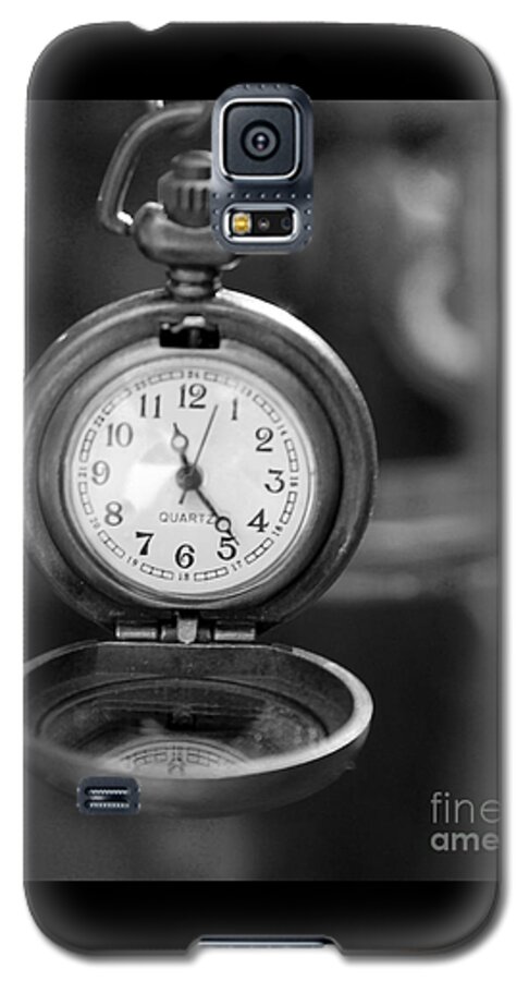 Clocks Galaxy S5 Case featuring the photograph A Moment in Time by Nina Silver